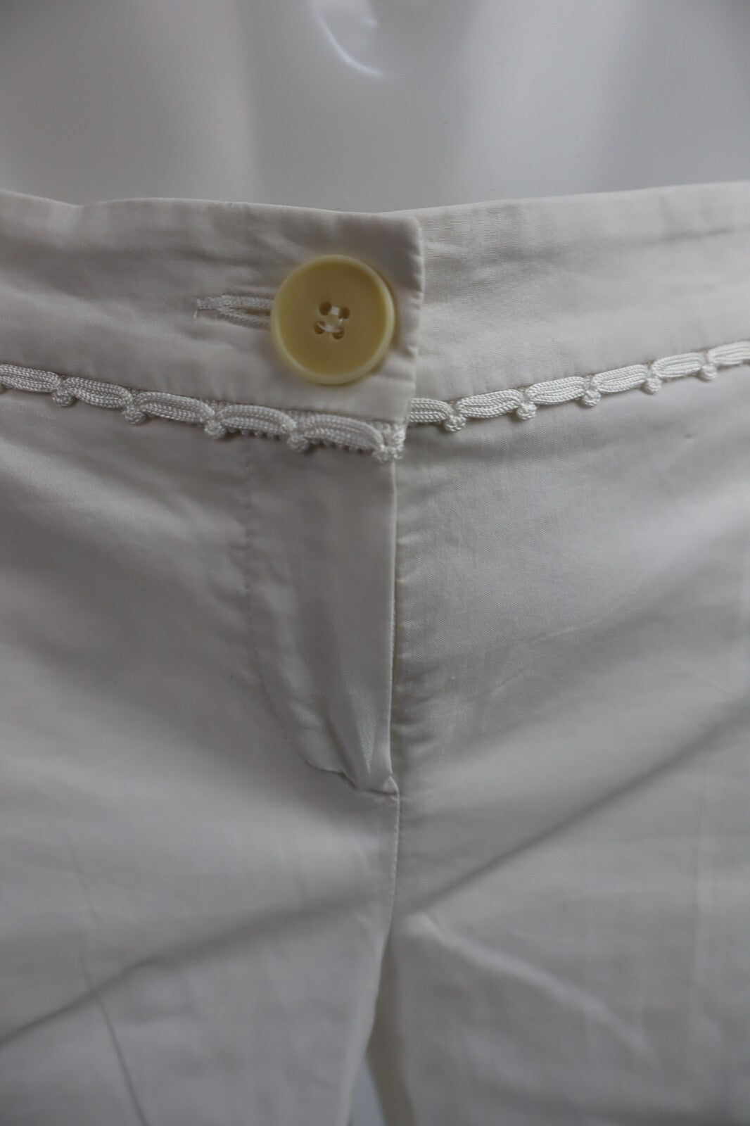 EMPORIO ARMANI PANTALONE DONNA TG 42 WOMAN VINTAGE PANTS CASUAL COTONE
