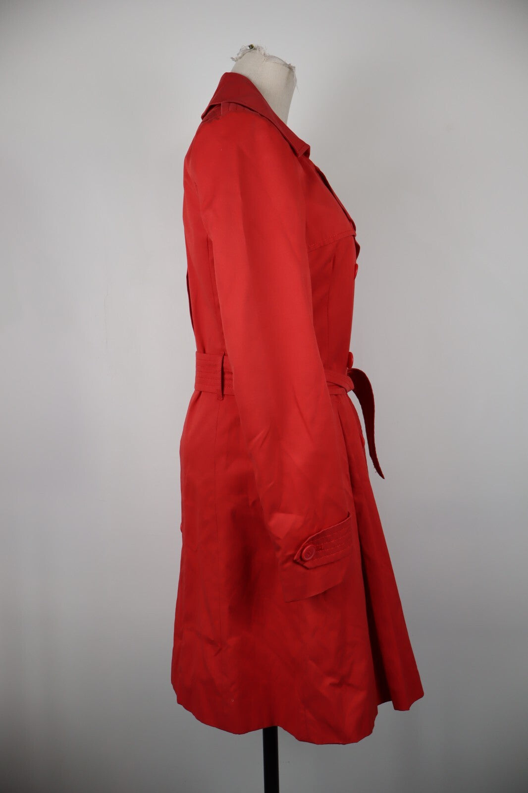MAX & CO CAPPOTTO DONNA COAT Tg 40 WOMEN VINTAGE CASUAL JACKET COTONE COTTON