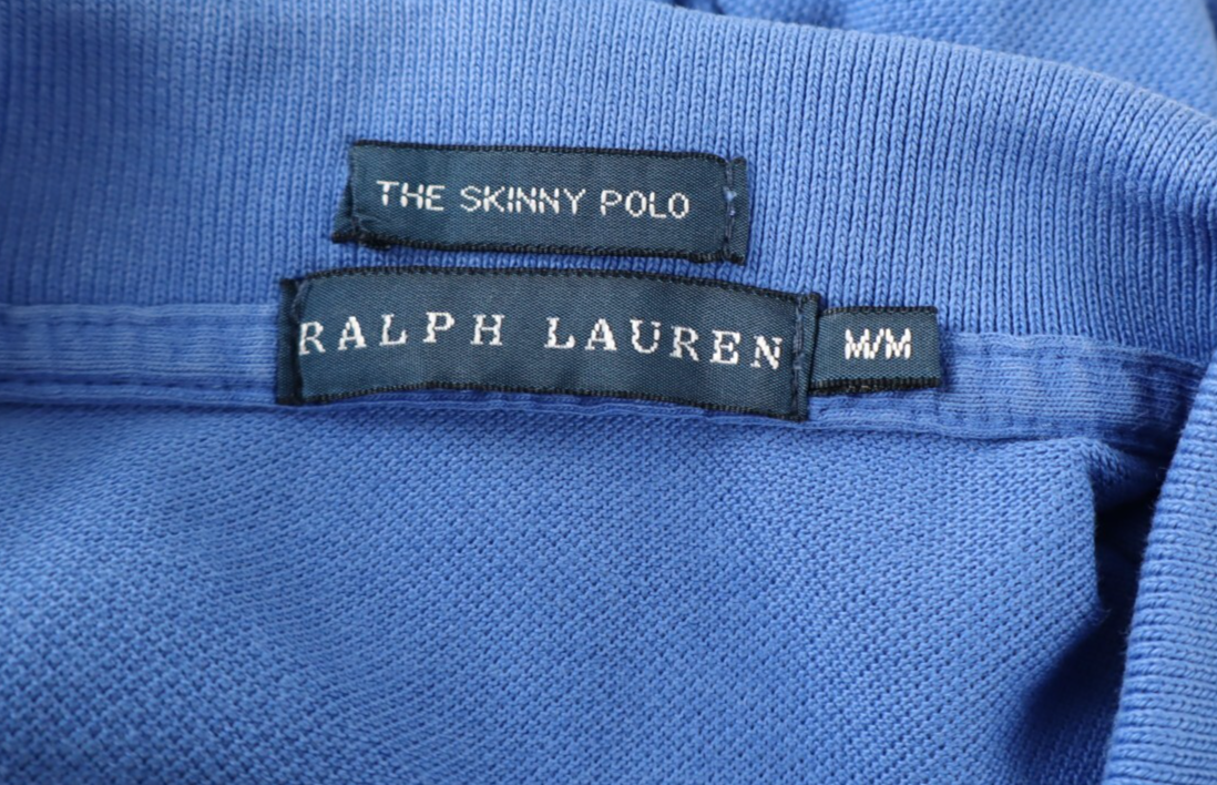 RALPH LAUREN SPORT POLO MAGLIA DONNA COTONE TG. M WOMAN SHIRT CASUAL VINTAGE