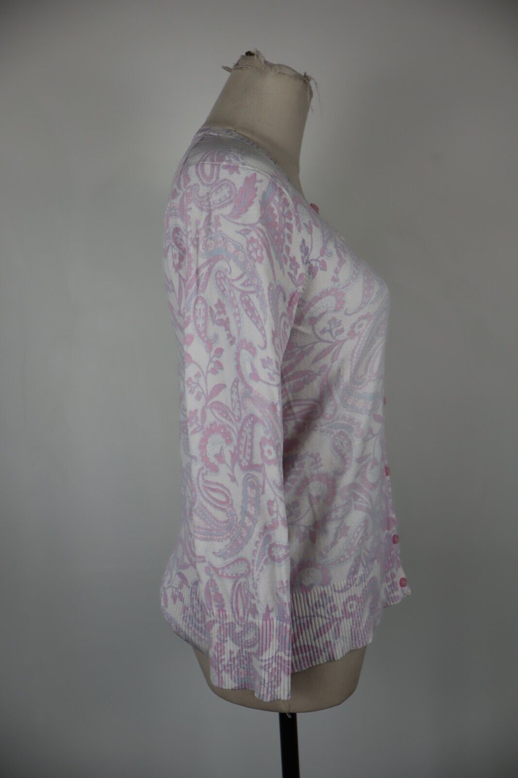 TOMMY HILFIGER MAGLIONE MAGLIA CARDIGAN COTONE DONNA Tg. S WOMAN CASUAL SWEATER