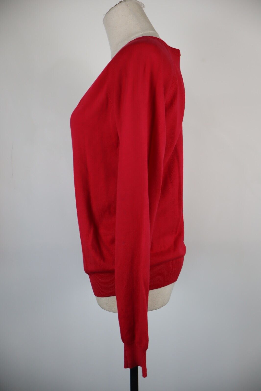 FRED PERRY MAGLIONE DONNA Tg. L WOMAN COTONE CASUAL COTTON SWEATER