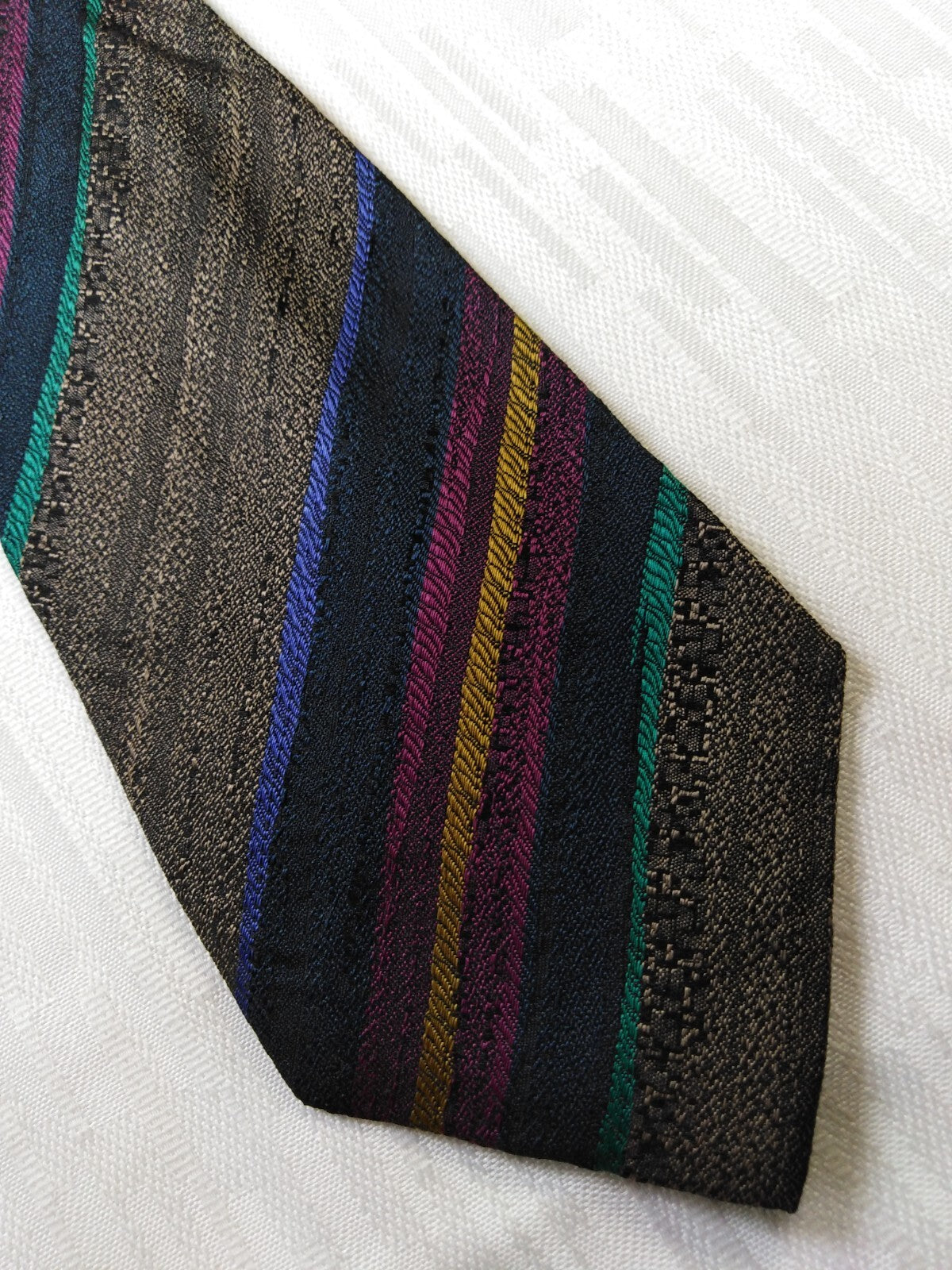 ENRICO COVERI 100% SILK TIE SETA CRAVATTA NECKTIE MADE IN ITALY CLASSIC