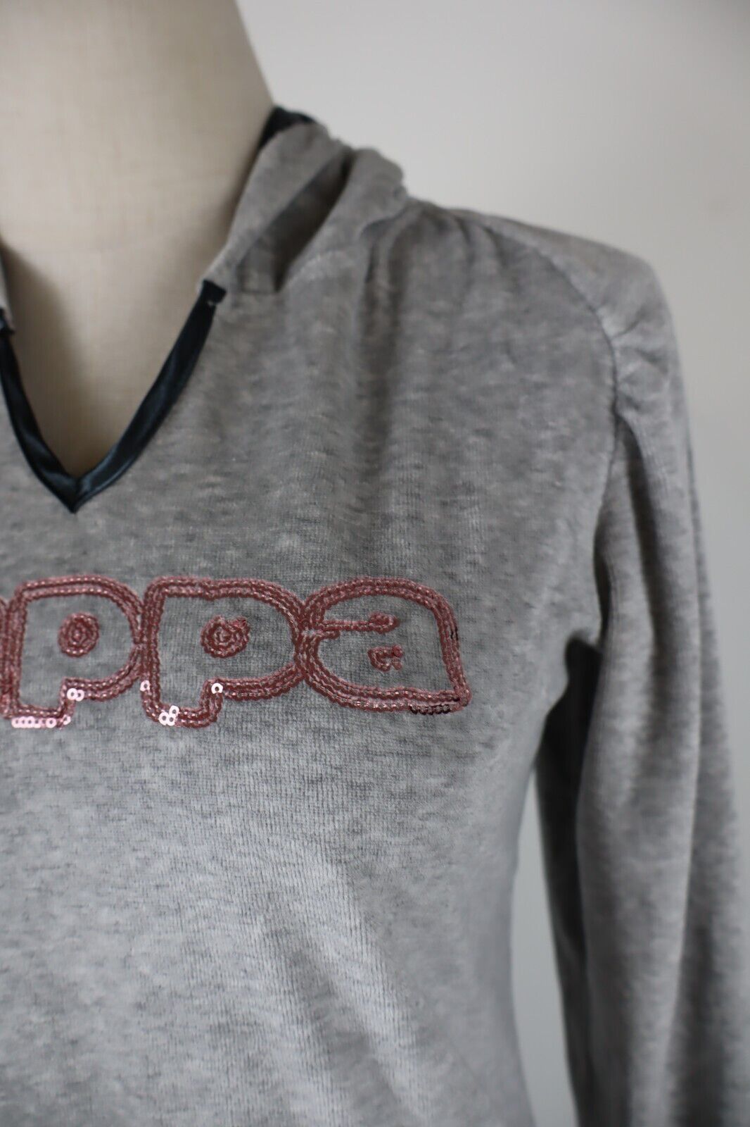 KAPPA FELPA MAGLIA DONNA Tg XS WOMEN CASUAL VINTAGE SPORT SWEATSHIRT