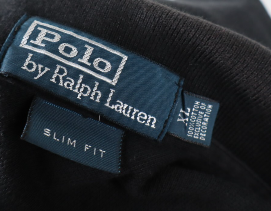 RALPH LAUREN POLO MAGLIA UOMO COTONE TG. XL SLIM MAN COTTON SHIRT CASUAL VINTAGE