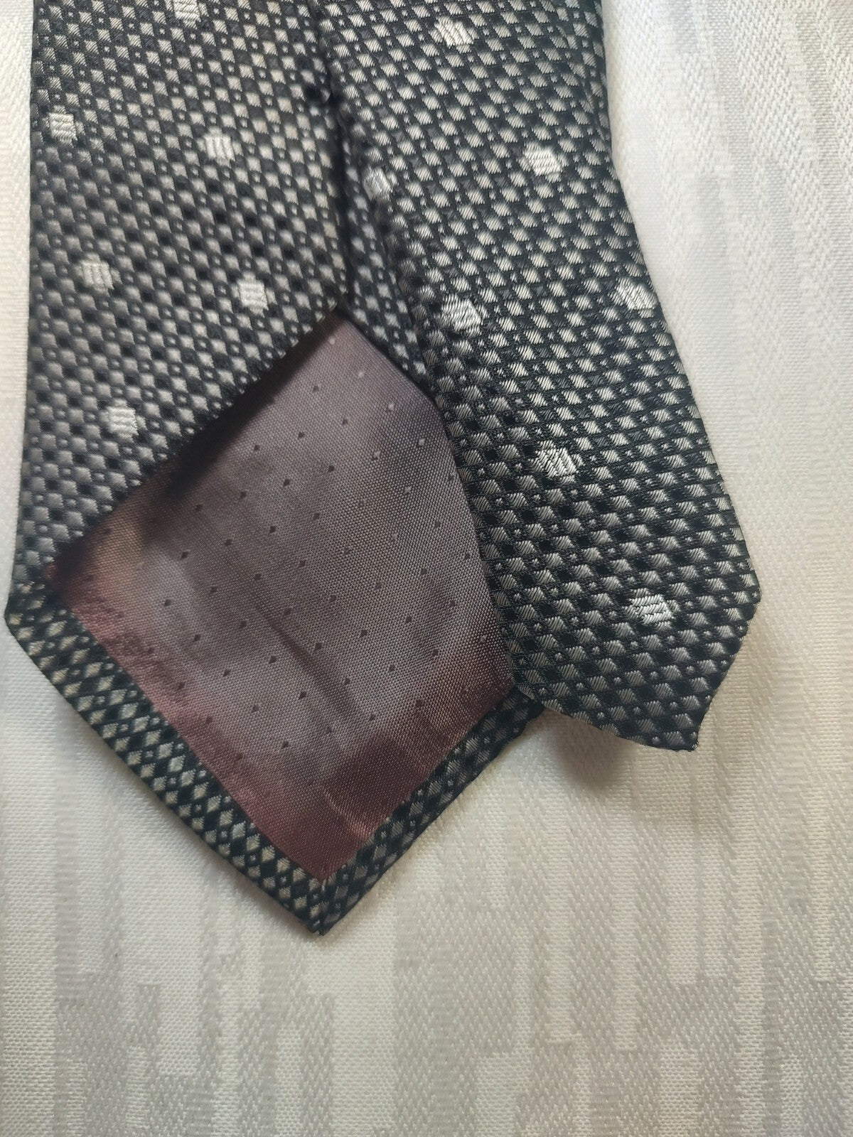 PASINI 100% SILK TIE SETA CRAVATTA NECKTIE MADE IN ITALY CLASSIC