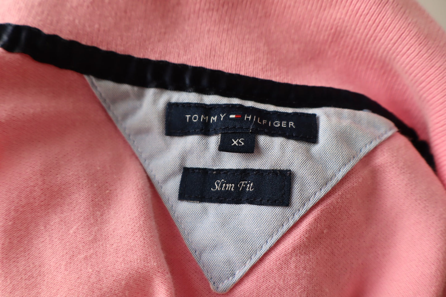 TOMMY HILFIGER POLO MAGLIA DONNA TG XS SLIM WOMAN SHIRT CASUAL VINTAGE LOGO