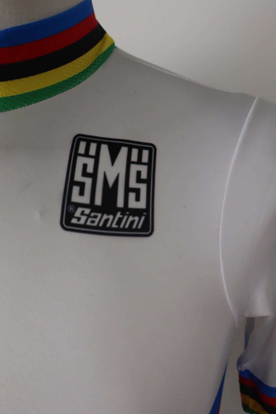 SMS SANTINI WORLD CHAMPION MAGLIA CICLISMO UOMO TG. S  MAN T-SHIRT SPORT BIKE