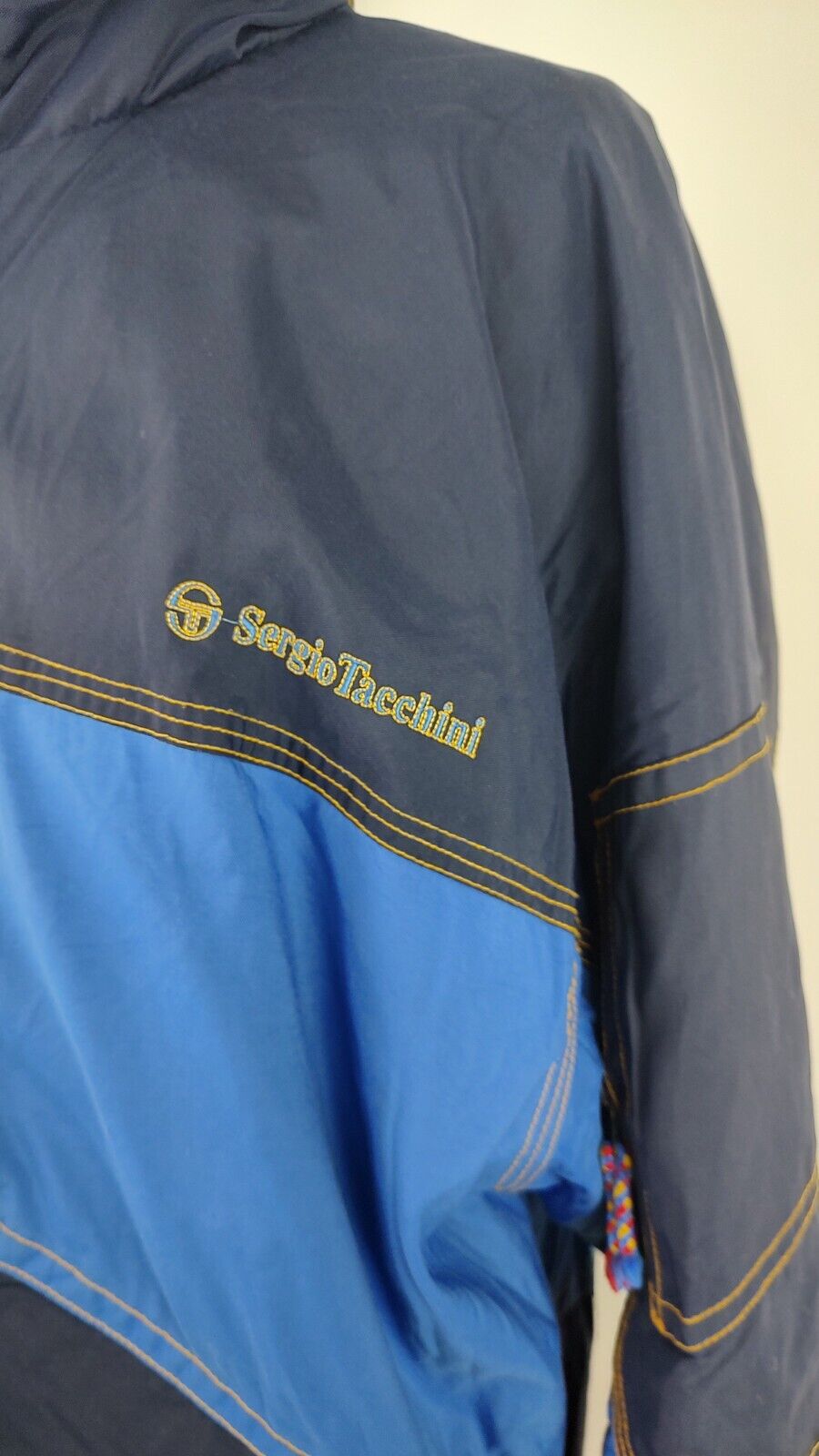 SERGIO TACCHINI GIUBBINO IMBOTTITO UOMO Tg L MAN CASUAL VINTAGE JACKET VELLUT