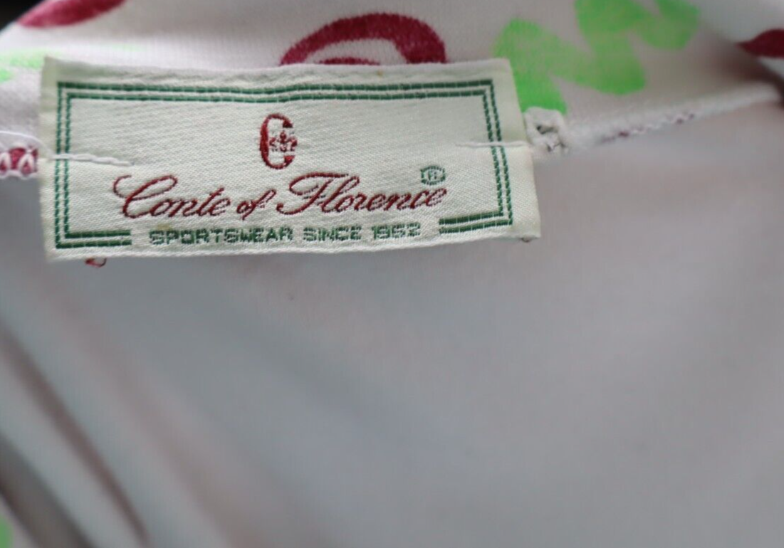CONTE OF FLORENCE FELPA LEGGERA MAGLIA UOMO 54 MAN SPORT SWEATER VINTAGE COTONE