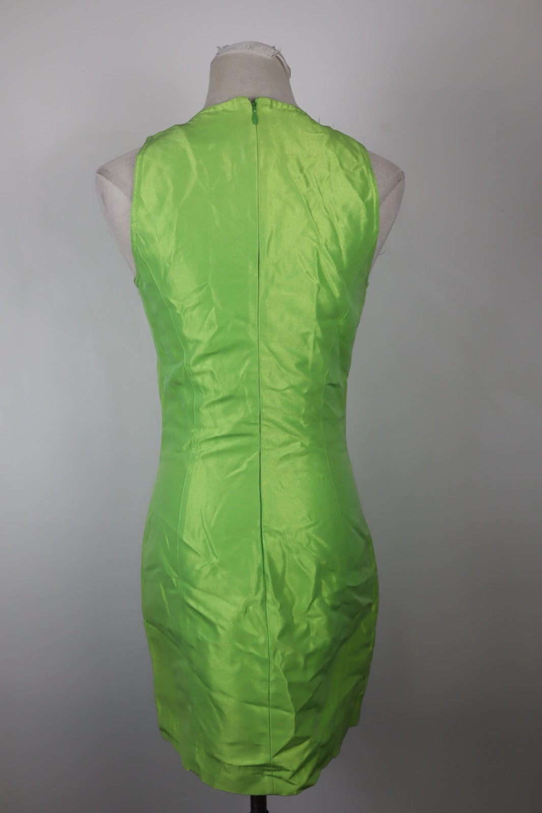 BYBLOS VESTITO SMANICATO DONNA TG. 42 WOMAN CASUAL VINTAGE DRESS ABITO CERNIERA