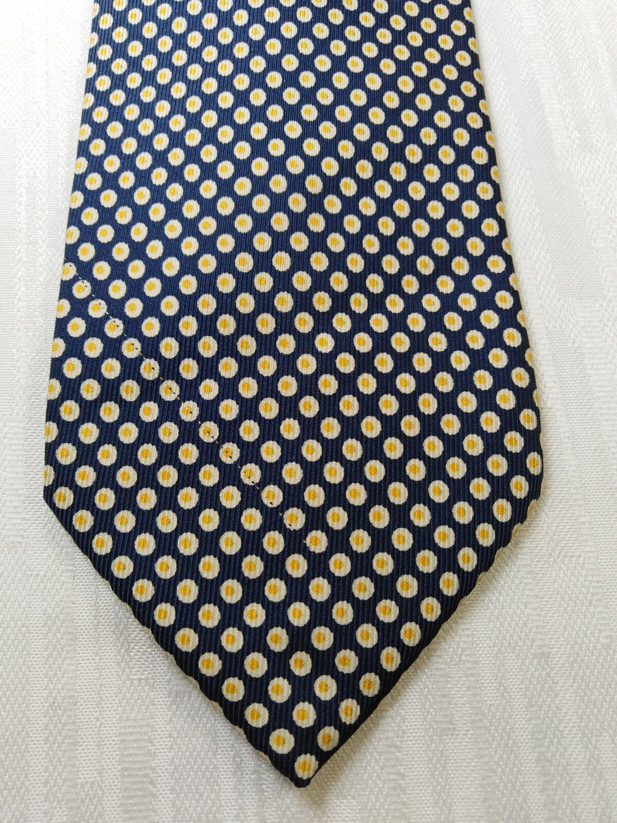 LAWRENCE OF WARWICK 100% SILK TIE SETA CRAVATTA NECKTIE MADE IN ITALY CLASSIC