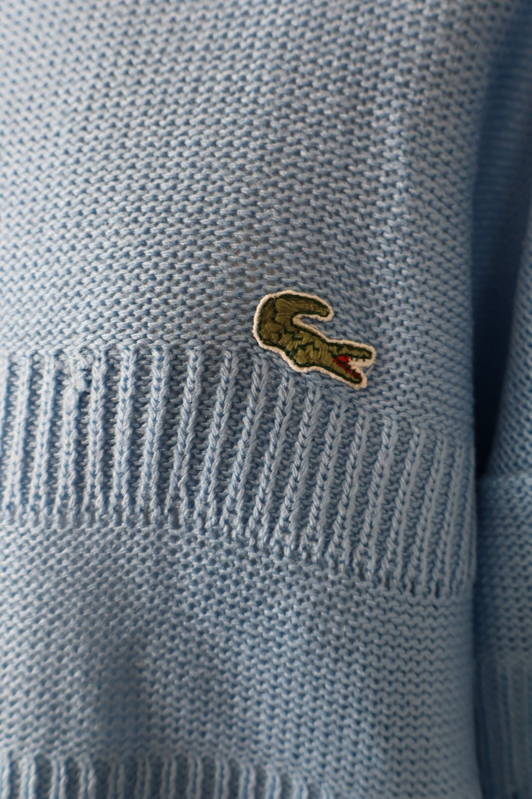 LACOSTE MAGLIONE COTONE VINTAGE UOMO Tg. XL MAN COTTON SWEATER CASUAL