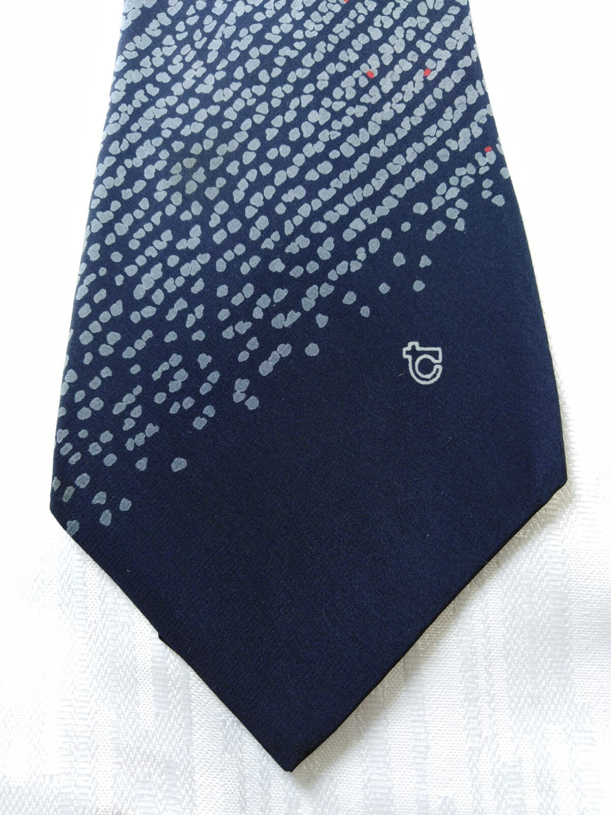 TINO COSMA 100% SILK TIE SETA CRAVATTA NECKTIE MADE IN ITALY