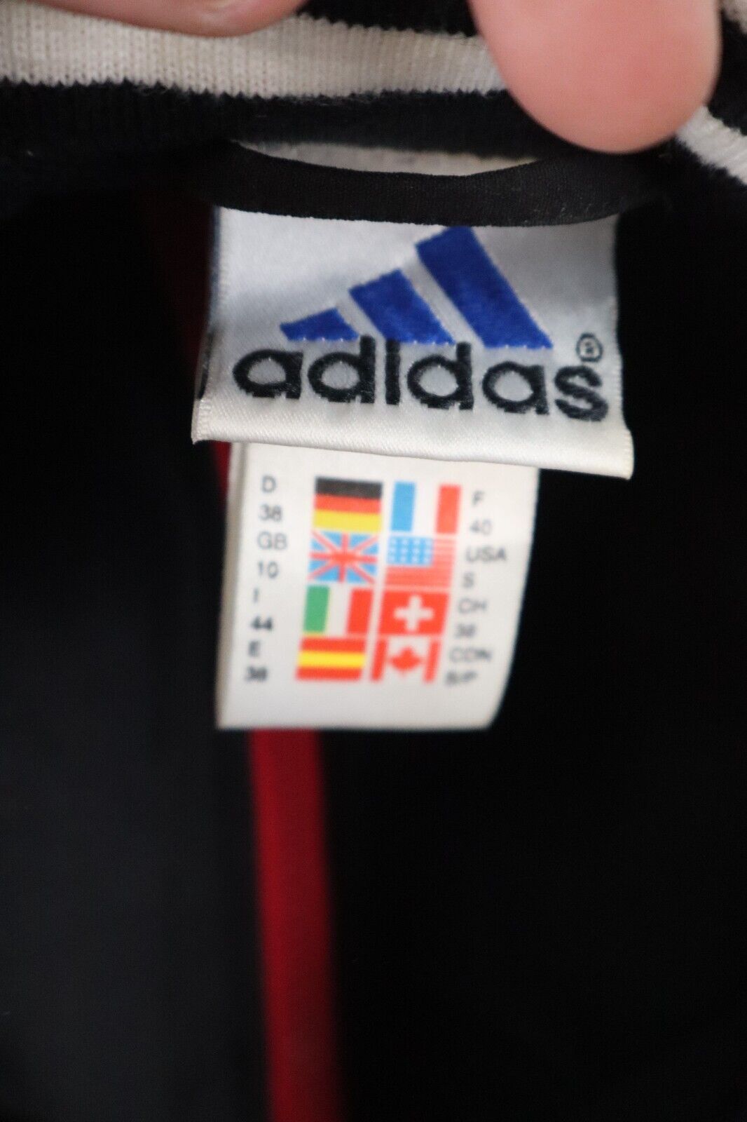 ADIDAS AUSTRIA GIACCA SPORT SCI UOMO Tg 44 MAN VINTAGE JACKET SKY