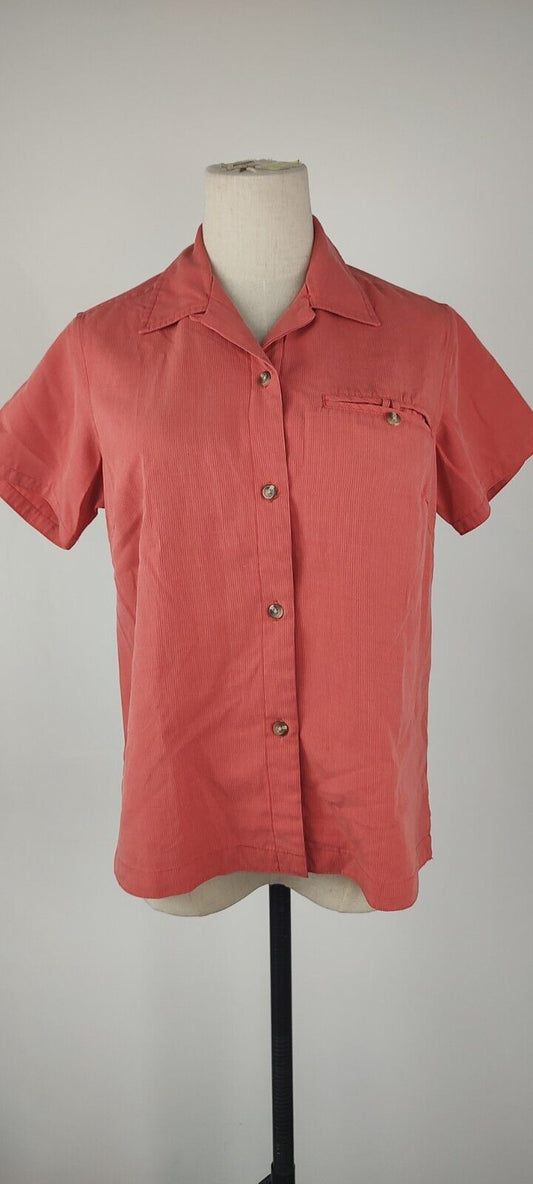 COLUMBIA CAMICIA  DONNA TG. S WOMAN SHIRT CASUAL VINTAGE
