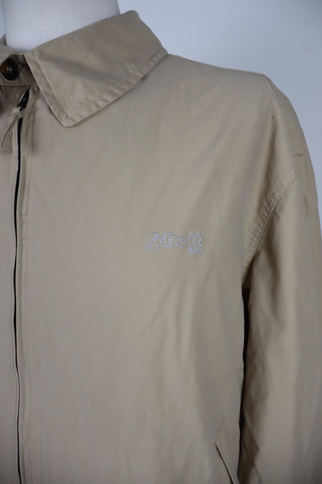 SCHOTT NYC GIUBBINO JACKET UOMO Tg XXL MAN CASUAL VINTAGE