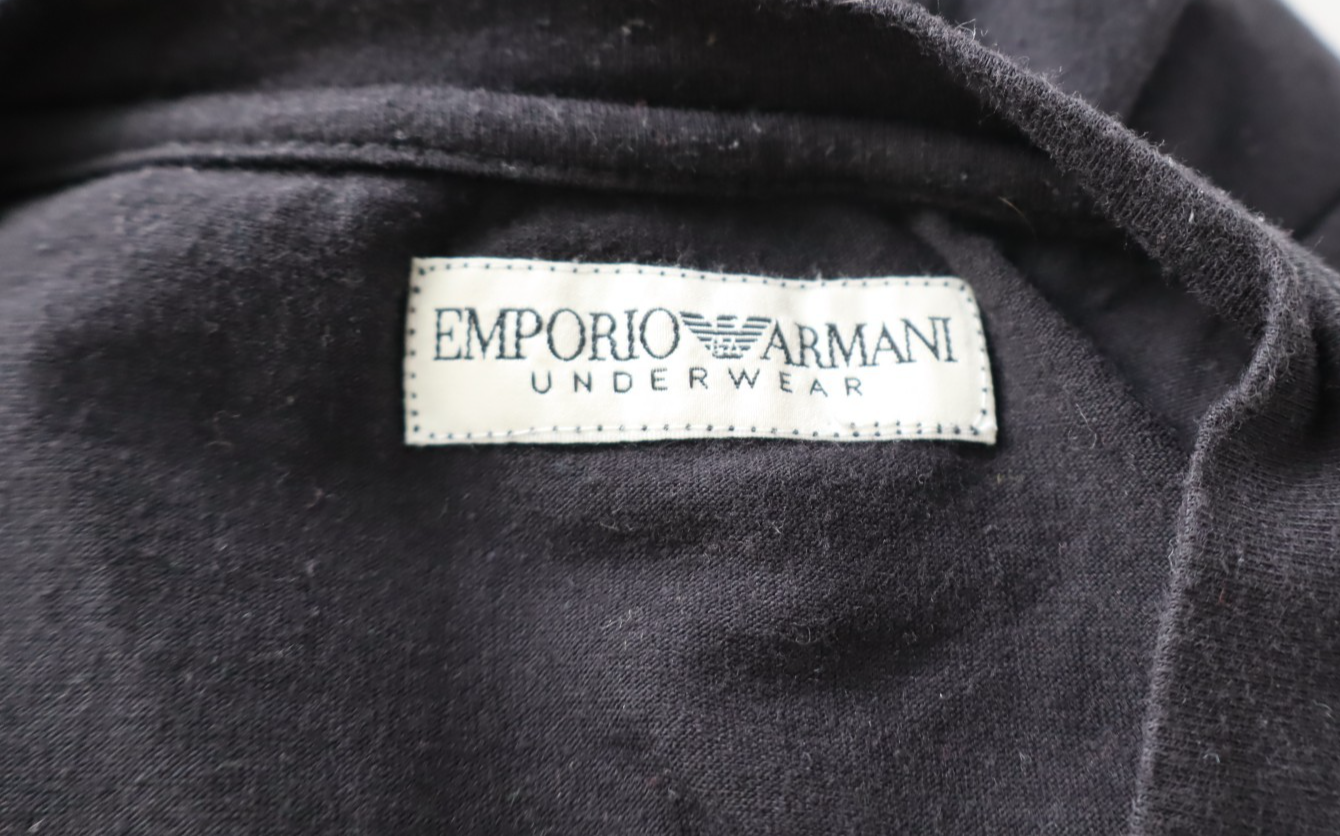 EMPORIO ARMANI MAGLIA UOMO TG. 48 MAN T-SHIRT VINTAGE CASUAL COTONE COTTON LOGO