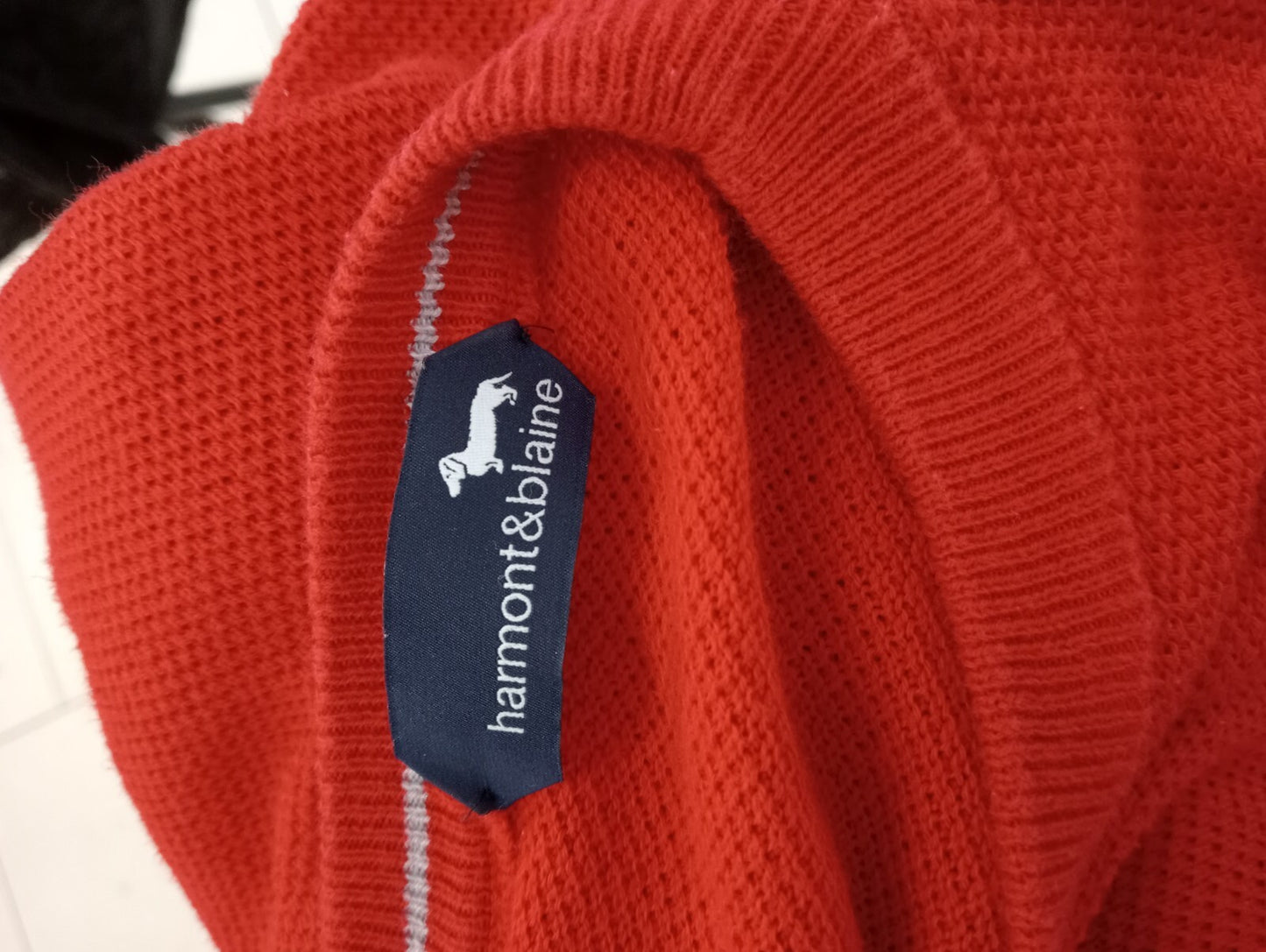 HARMONT & BLAINE MAGLIONE COTONE COTTON VINTAGE UOMO Tg. M MAN SWEATER CASUAL