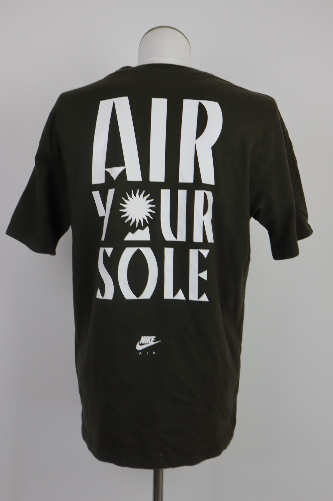 NIKE AIR MAGLIA UOMO TG M MAN T-SHIRT CASUAL VINTAGE COTONE