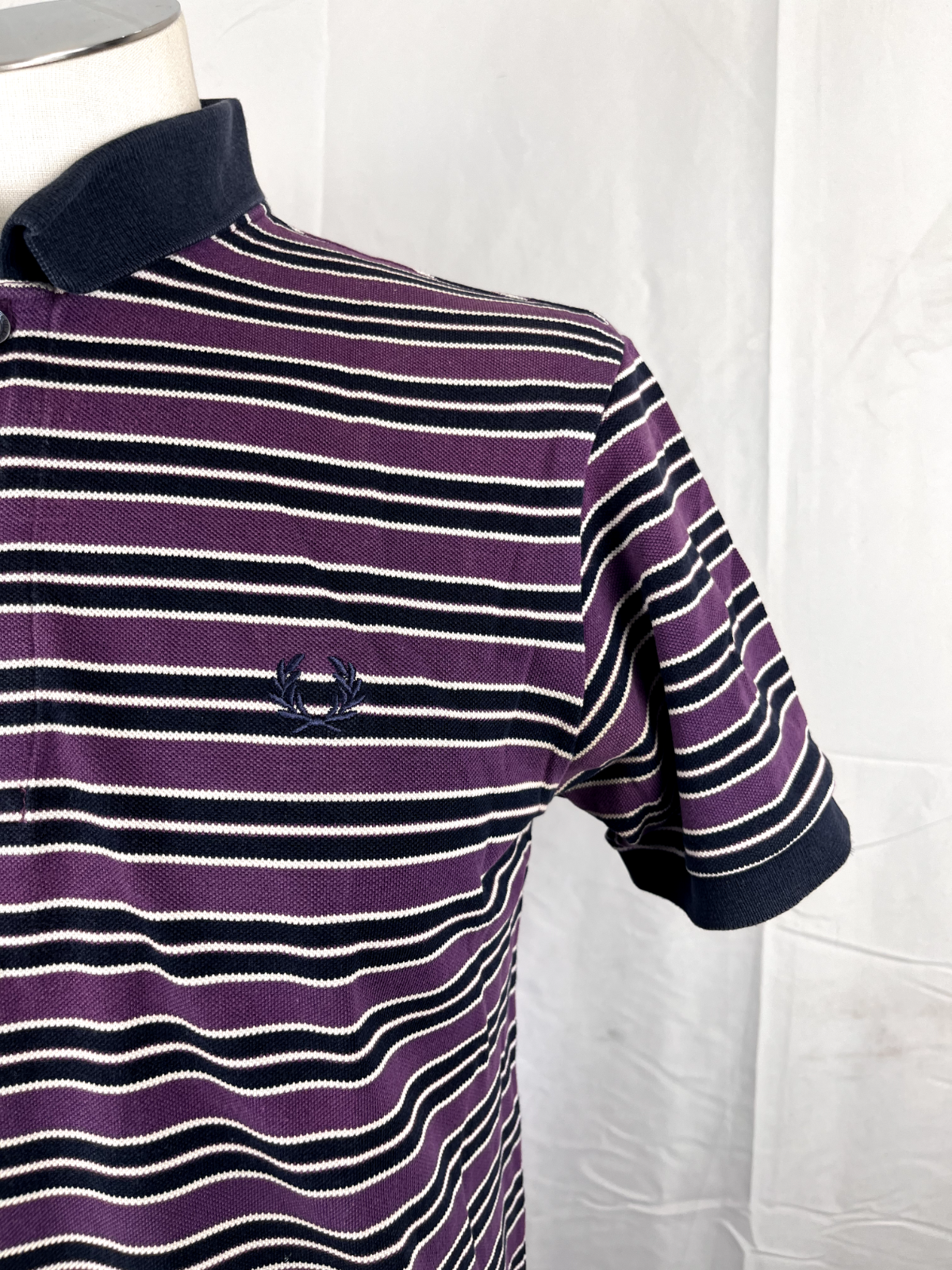 FRED PERRY POLO MAGLIA UOMO COTONE TG M MAN COTTON T-SHIRT CASUAL VINTAGE
