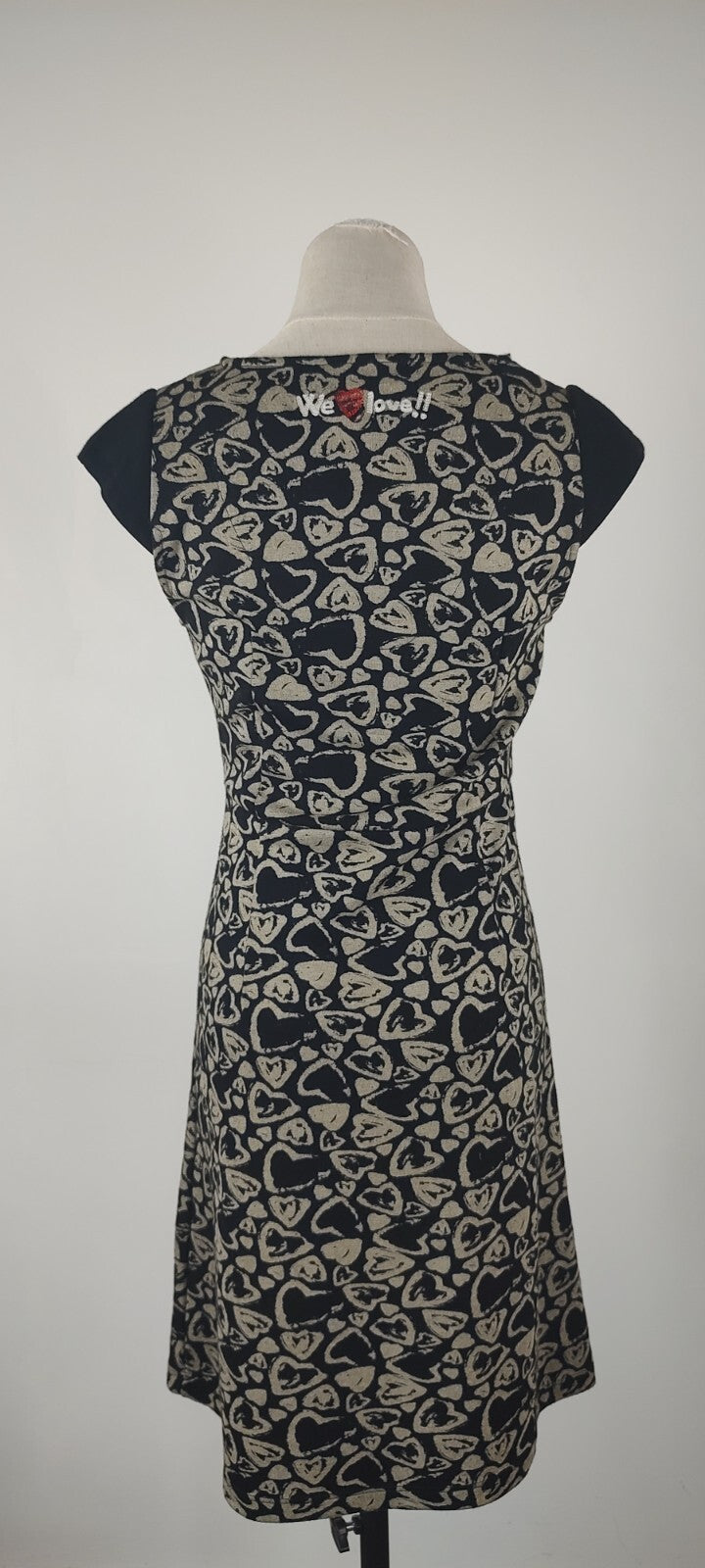 DESIGUAL VESTITO DONNA TG. S  WOMAN CASUAL VINTAGE DRESS