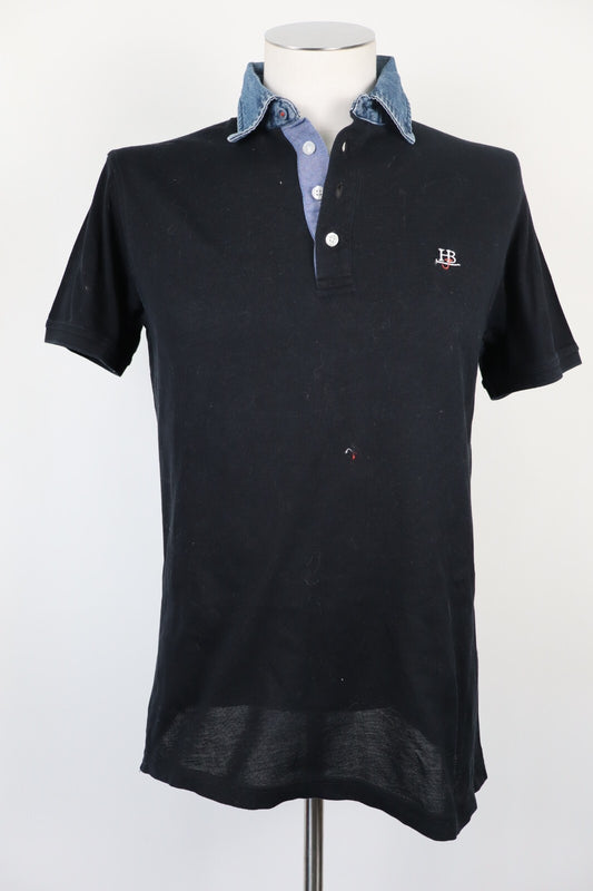 HARMONT & BLAINE JEANS MAGLIA POLO UOMO TG L MAN CASUAL VINTAGE COTONE