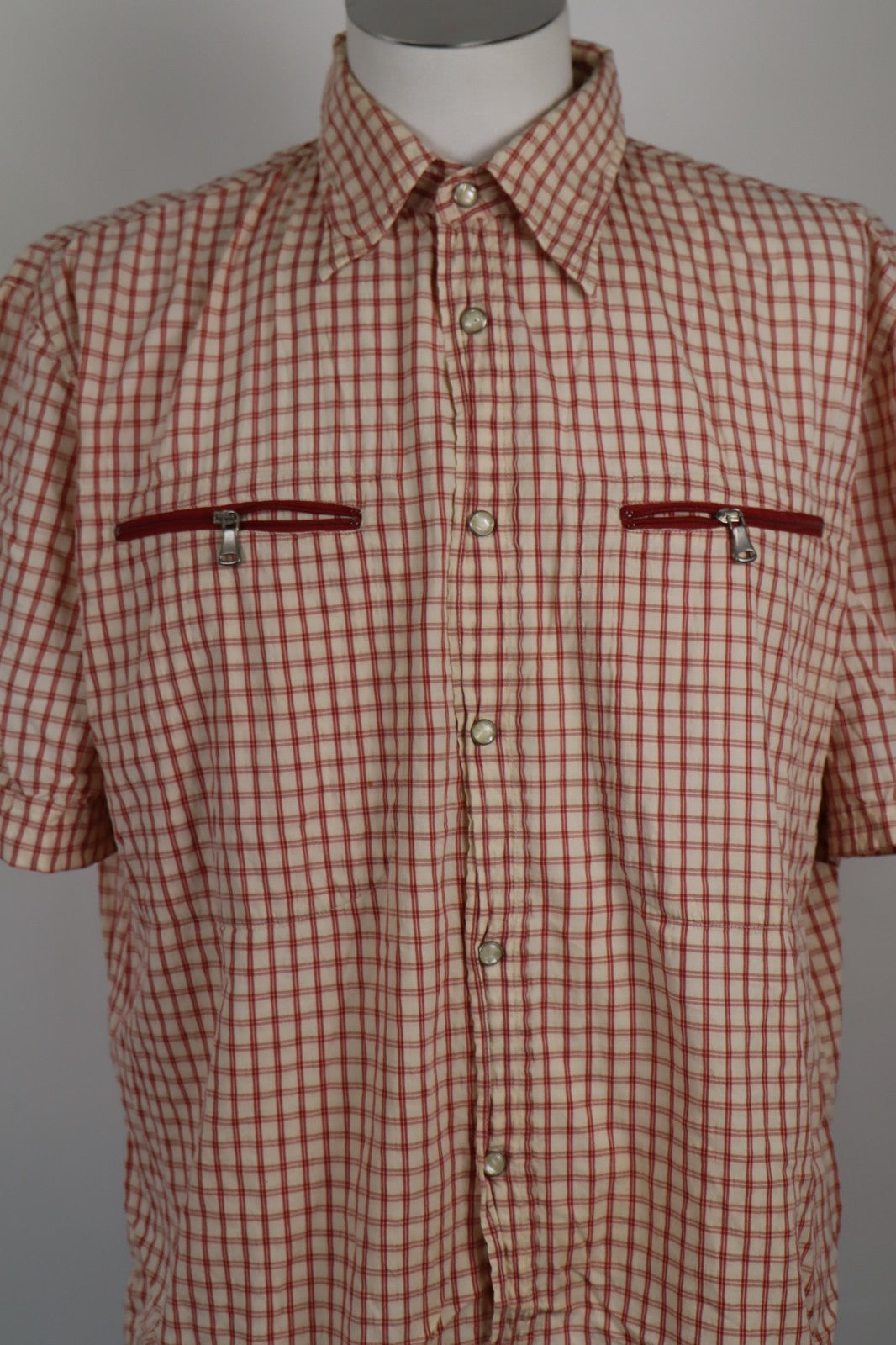 AJ ARMANI JEANS CAMICIA SHIRT UOMO MAN TG. L CASUAL VINTAGE MN ITALYADE I