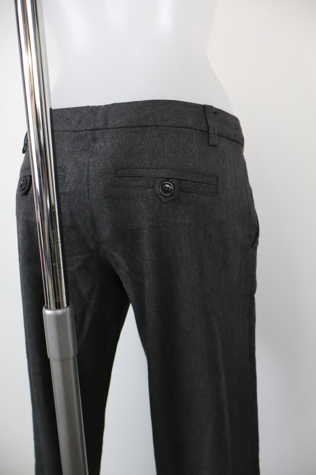 BLUMARINE PANTALONE CASUAL DONNA TG 40 WOMAN VINTAGE PANTS LANA SPANDEX