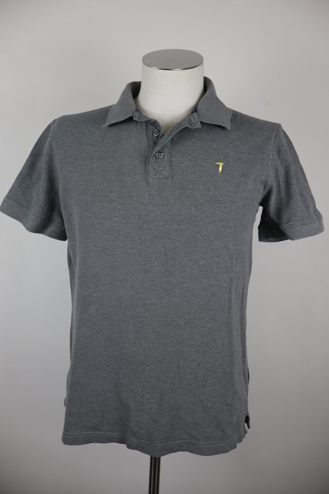 TRUSSARDI JEANS POLO MAGLIA UOMO COTONE TG. L MAN COTTON SHIRT CASUAL VINTAGE