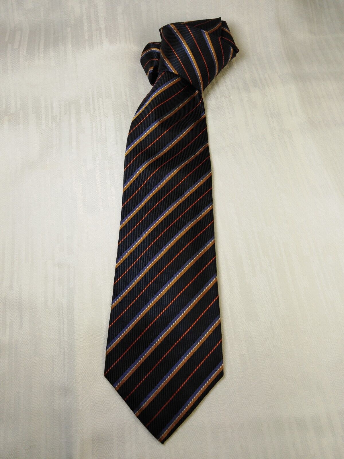 PICARDI NAPOLI 100% SETA SILK  TIE CRAVATTA NECKTIE ITALY VINTAGE SELF TIPPED