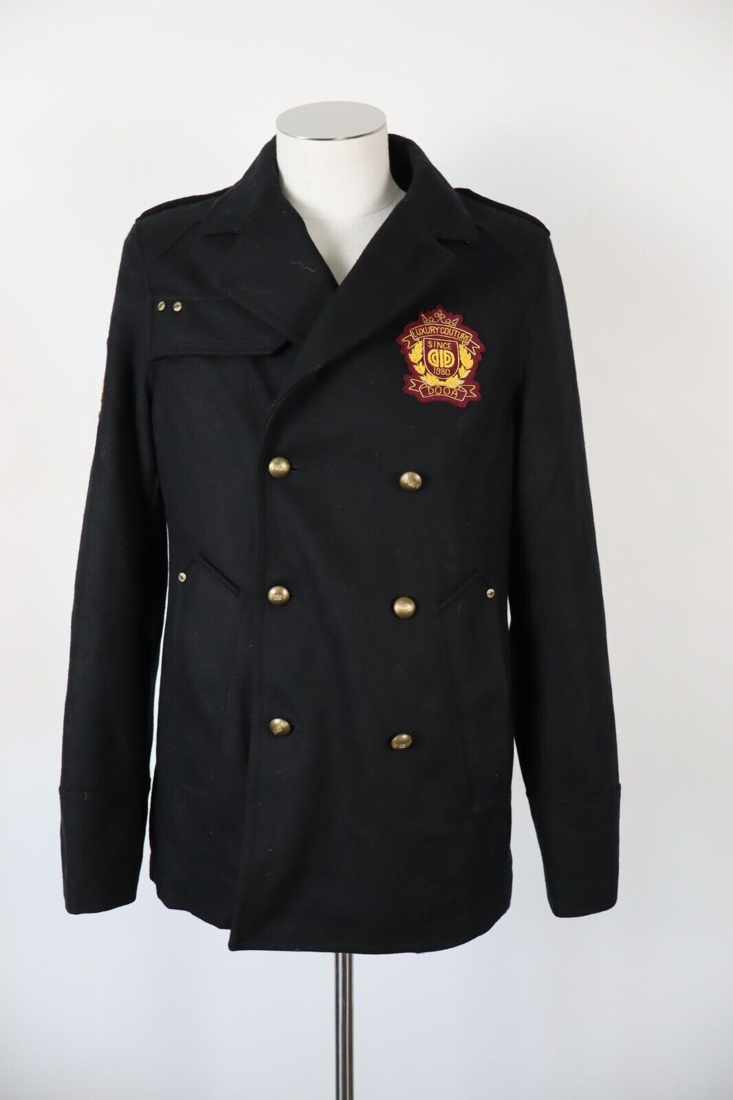 DOOA GIUBBINO IMBOTTITO CAPPOTTO LANA UOMO  Tg L MAN CASUAL VINTAGE JACKET