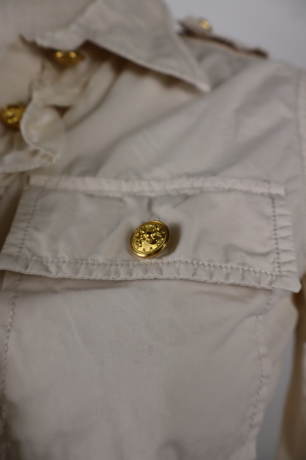 RALPH LAUREN CAMICIA DONNA TG. S WOMAN SHIRT CASUAL VINTAGE COTONE COTTON LOGO