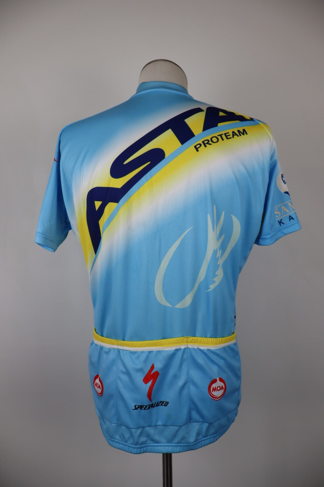 MOA MAGLIA CICLISMO UOMO TG. XL MAN SHIRT SPORT VINTAGE ASTANA