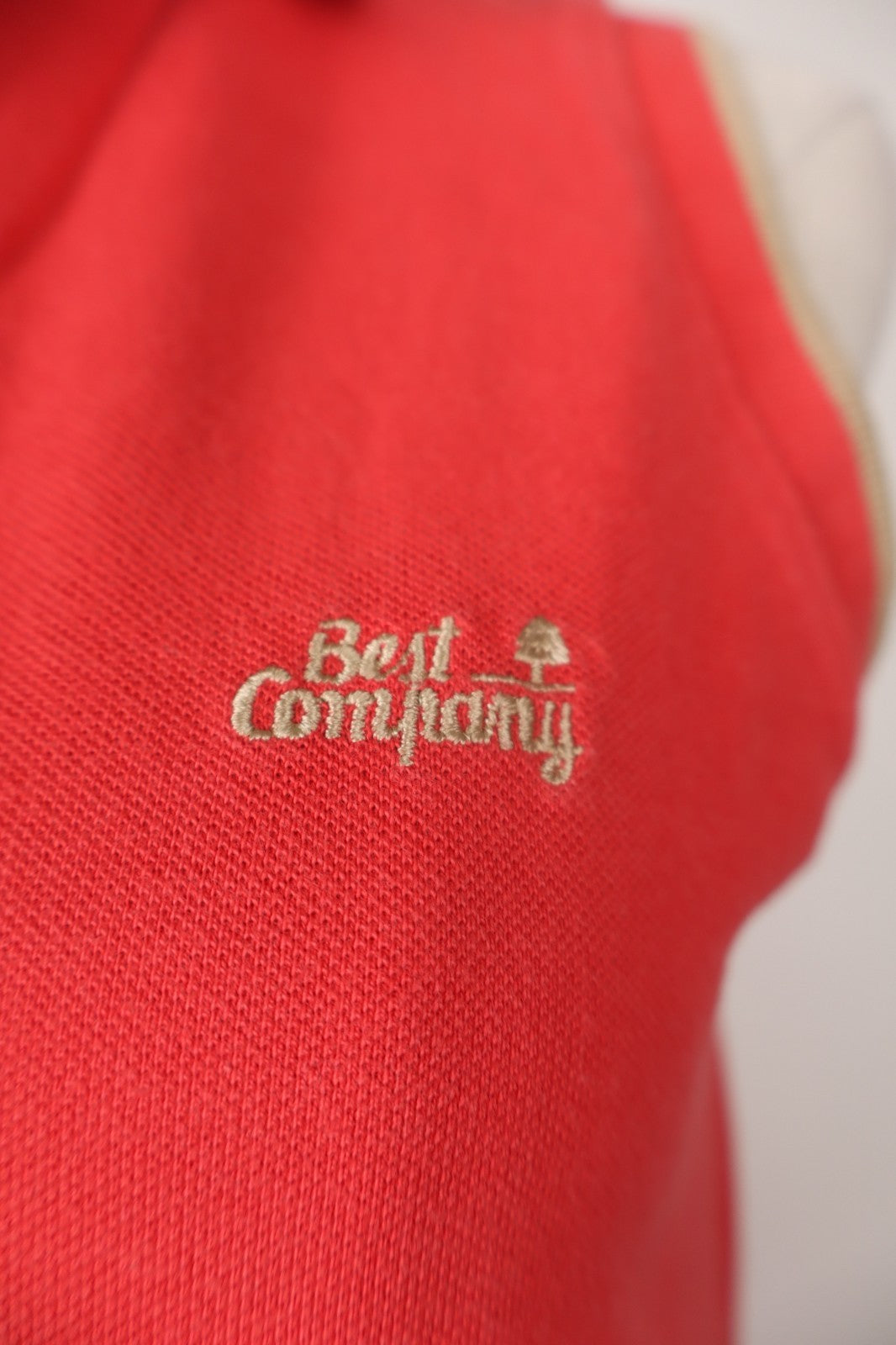 BEST COMPANY VESTITO ABITO A POLO DONNA TG. S WOMAN CASUAL VINTAGE DRESS COTONE
