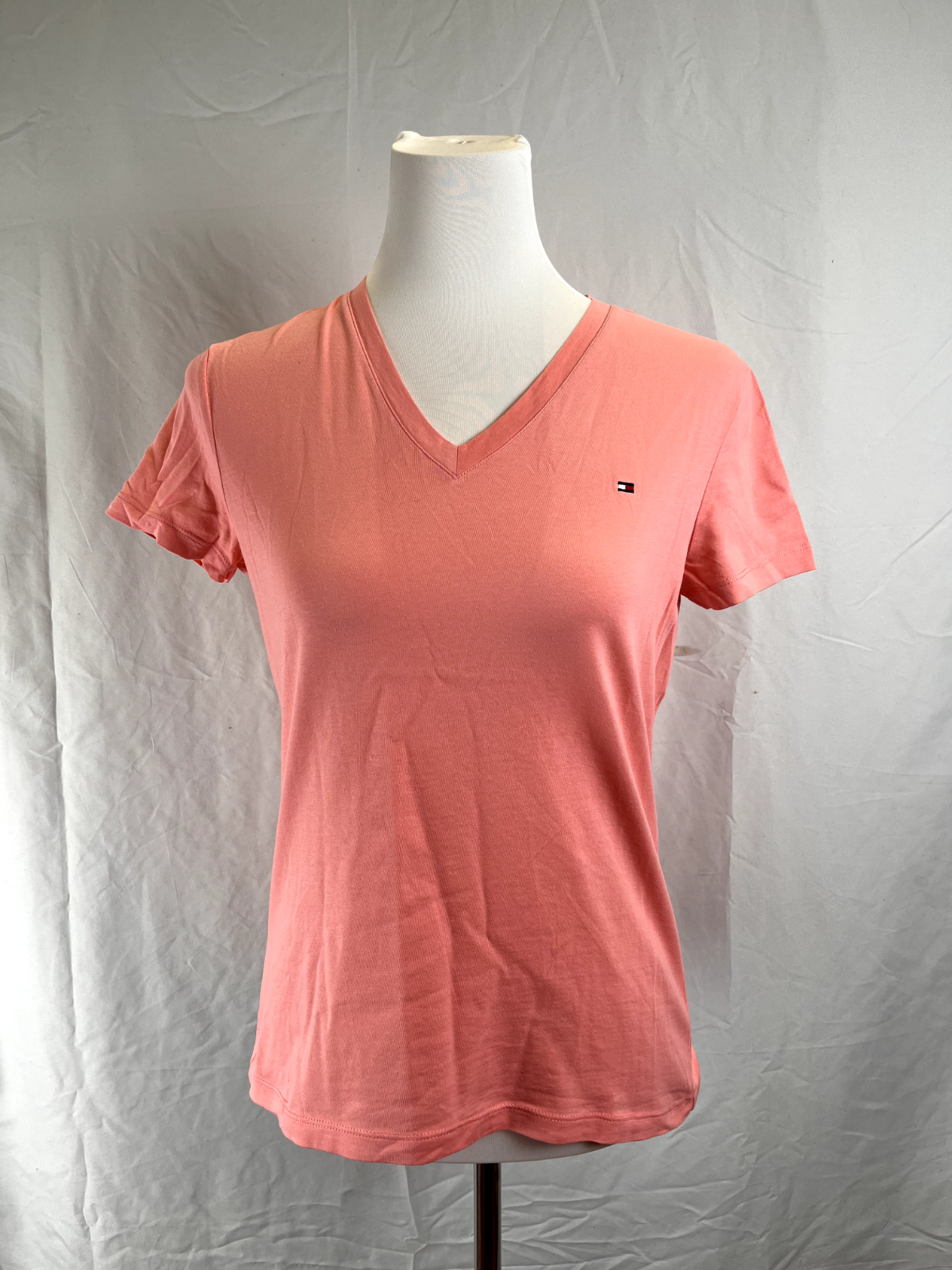 TOMMY HILFIGER MAGLIA DONNA TG S WOMAN CASUAL VINTAGE TOP T-SHIRT COTONE COTTON