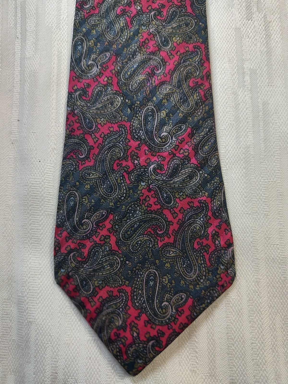 ALTEA MILANO 100% SILK TIE SETA CRAVATTA NECKTIE MADE IN ITALY CLASSIC