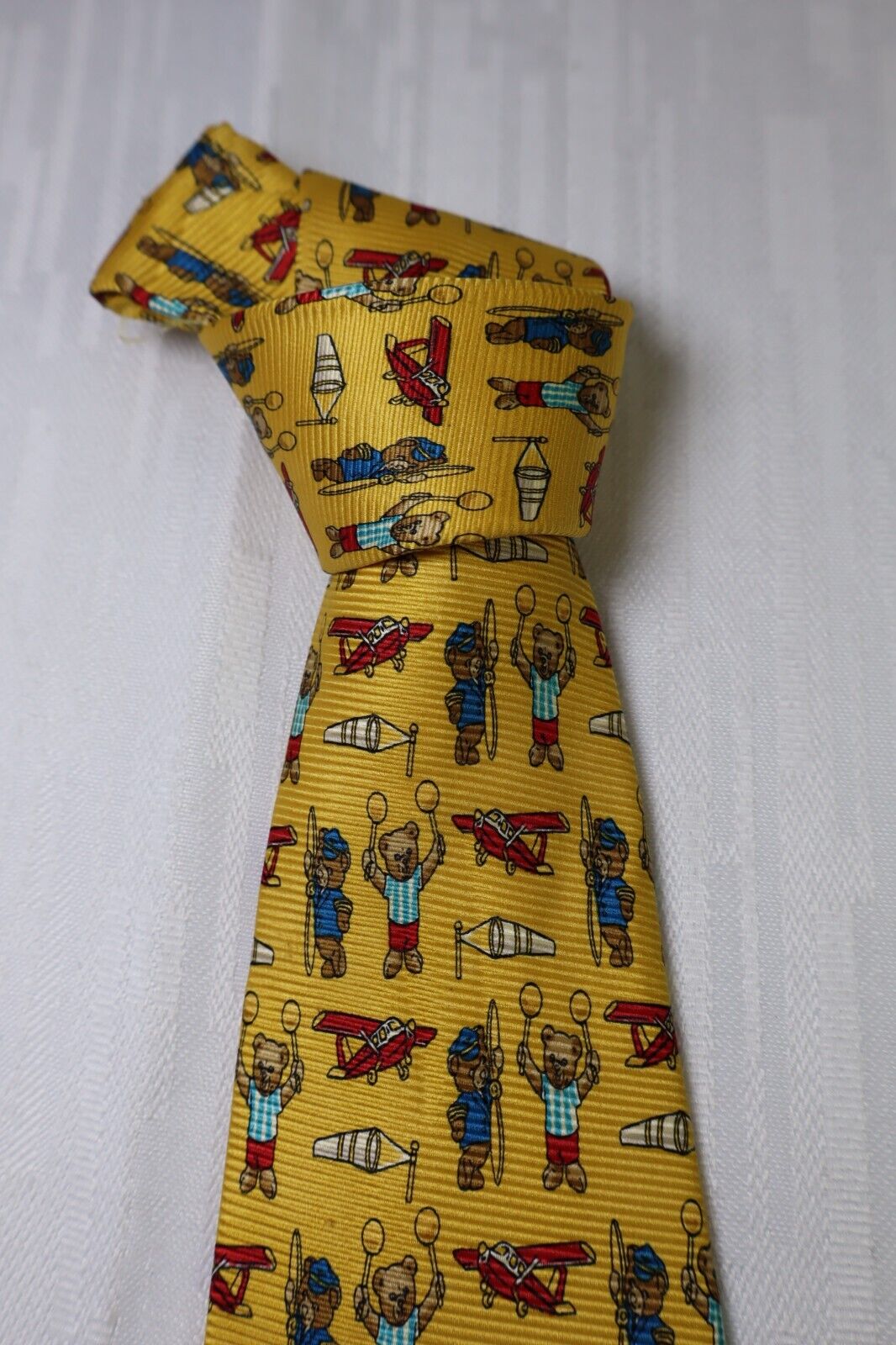 ANGELO MARINO NAPOLI  SILK TIE SETA CRAVATTA NECKTIE MADE IN ITALY