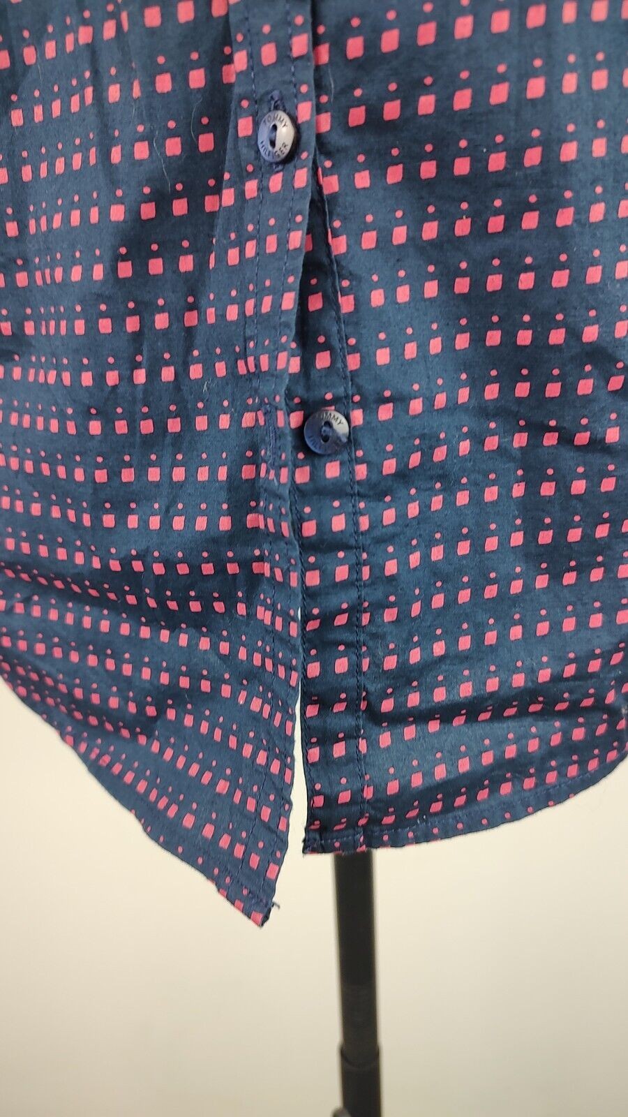 TOMMY HILFIGER CAMICIA DONNA TG. 4 WOMAN SHIRT CASUAL VINTAGE COTONE