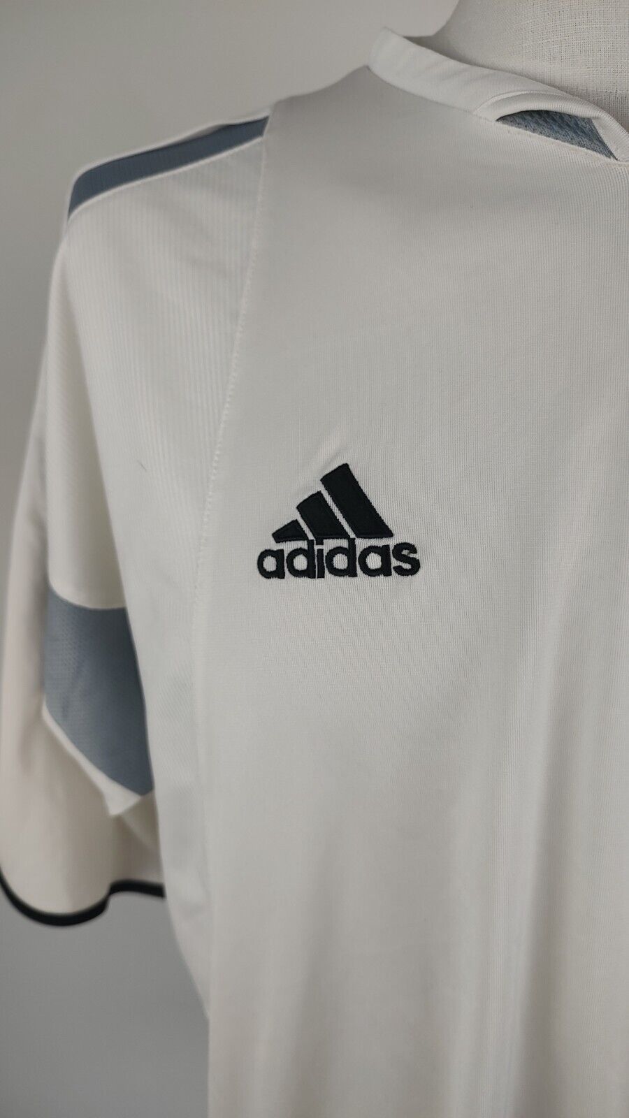 ADIDAS REAL MADRID MAGLIA CALCIO UOMO Tg L SOCCER JERSEY TRIKOT