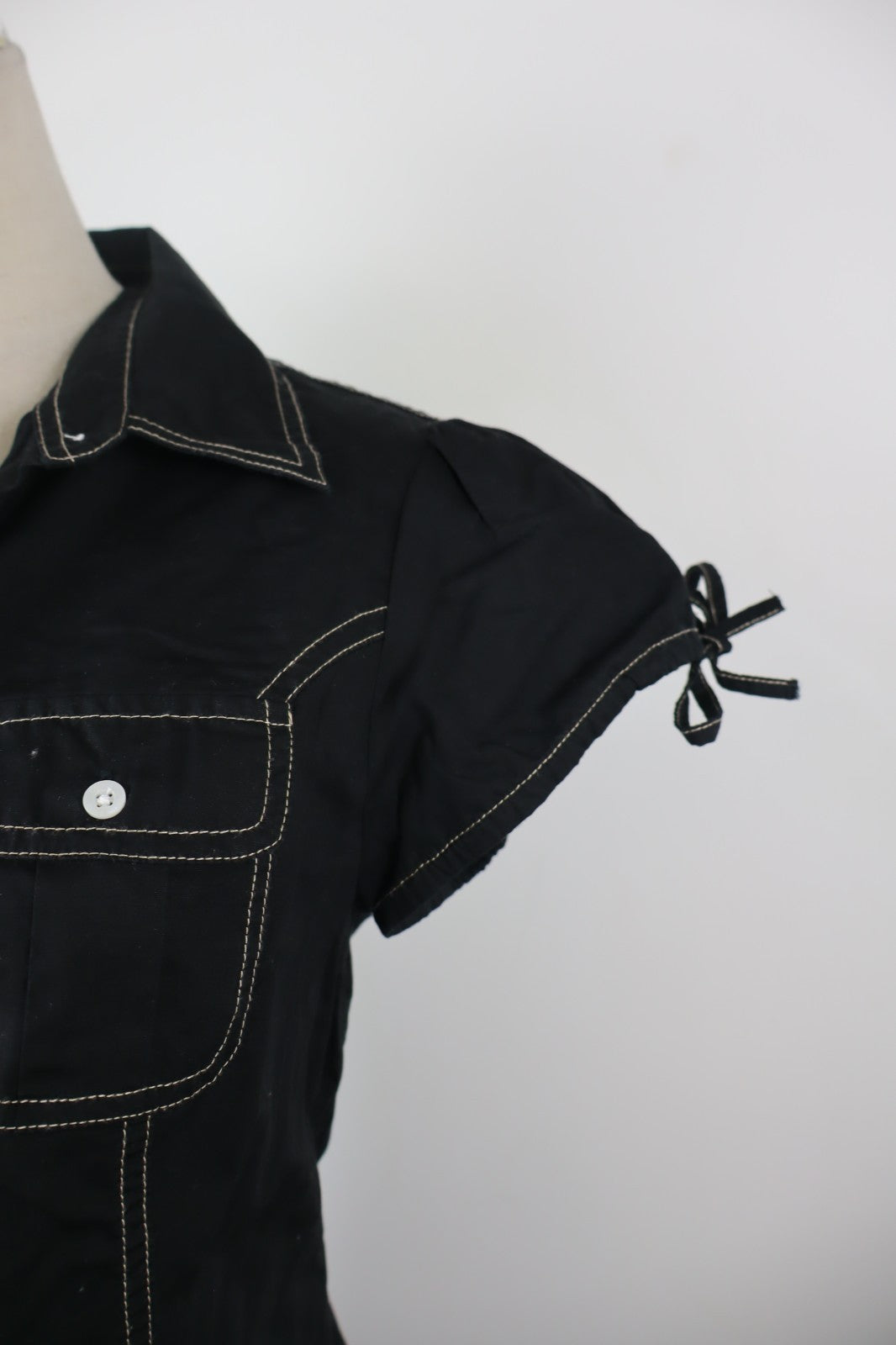 TOMMY HILFIGER CAMICIA DONNA TG M WOMAN SHIRT CASUAL VINTAGE COTONE COTTON