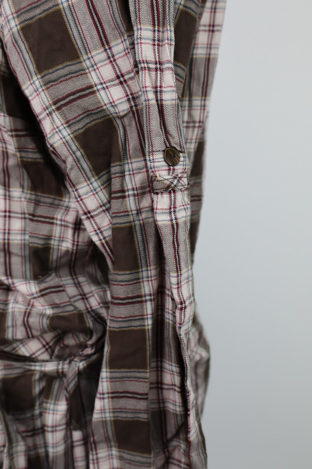 TIMBERLAND VESTITO A CAMICIA DONNA TG. M WOMAN CASUAL VINTAGE DRESS COTONE