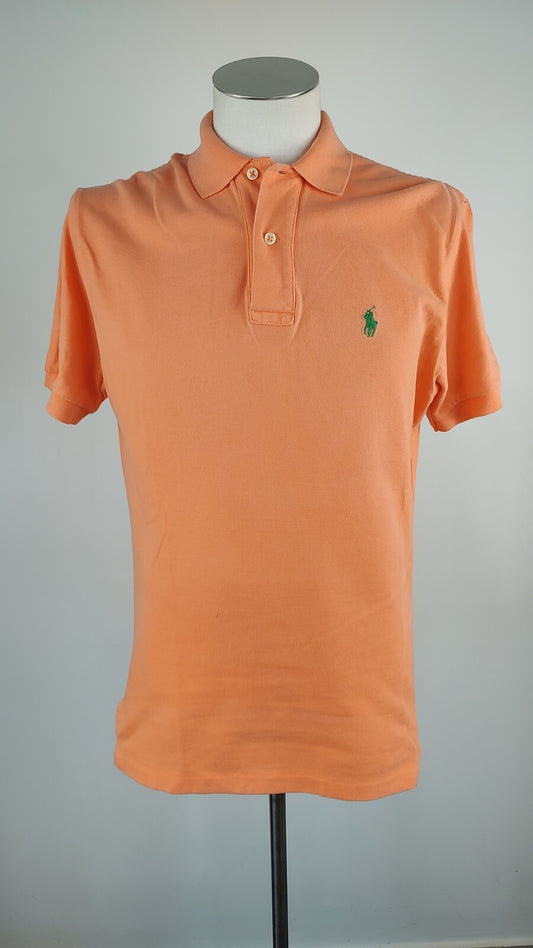 RALPH LAUREN  MAGLIA POLO UOMO TG S MAN T-SHIRT CASUAL VINTAGE COTONE