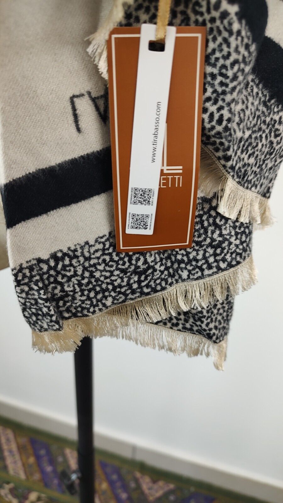 LANCETTI SCIARPA UOMO DONNA WOMAN MAN VINTAGE CASUAL SCARF CON TAG