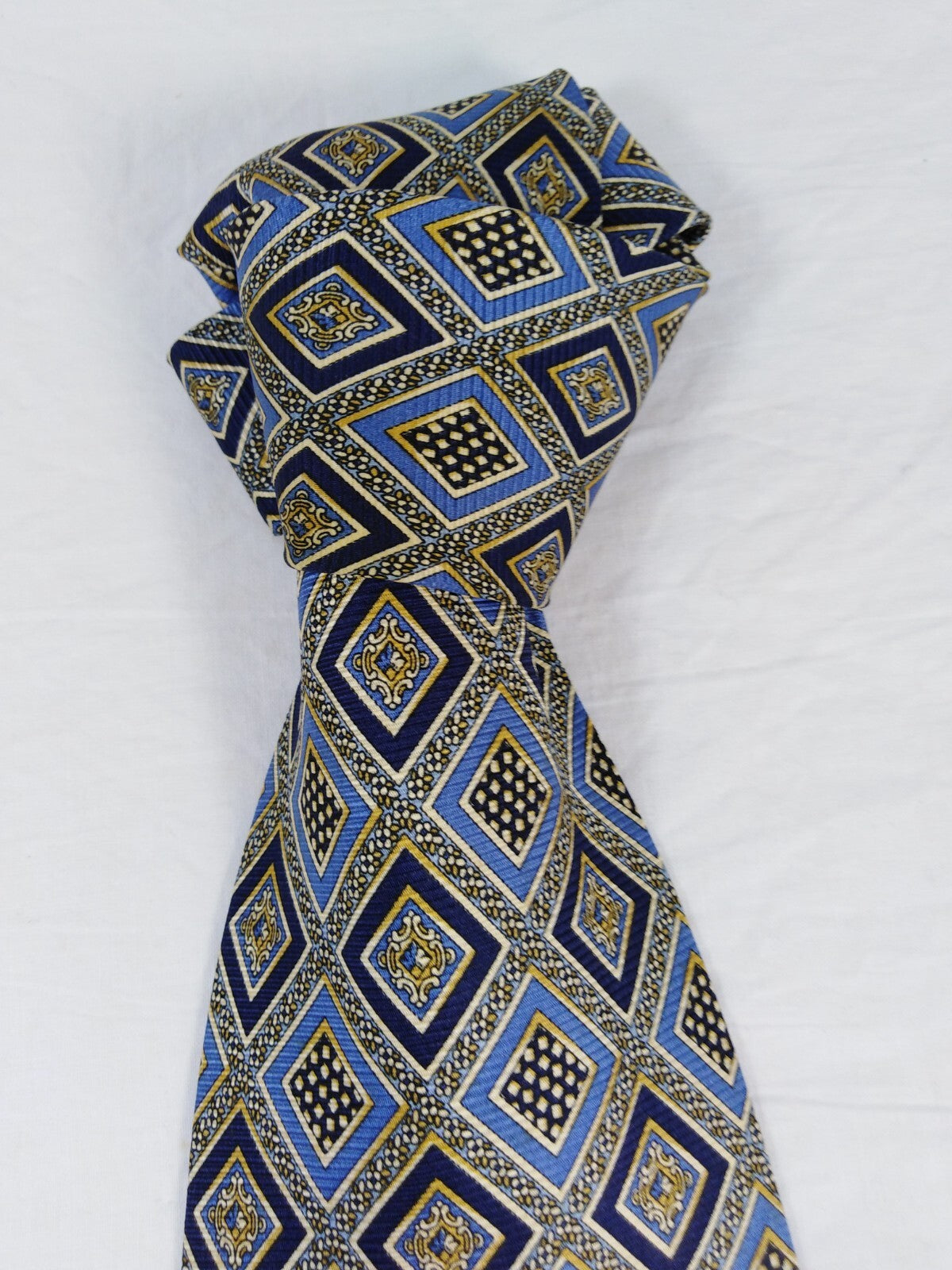 ENRICO COVERI 100%  SILK TIE SETA CRAVATTA NECKTIE MADE IN ITALY