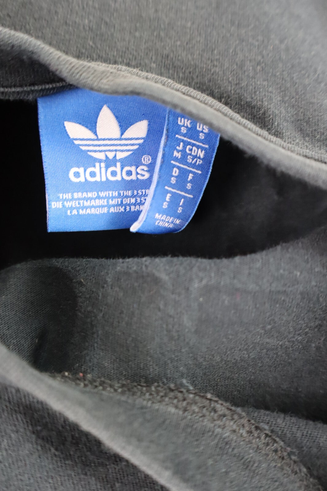 ADIDAS MAGLIA UOMO COTONE TG S MAN COTTON T-SHIRT CASUAL VINTAGE