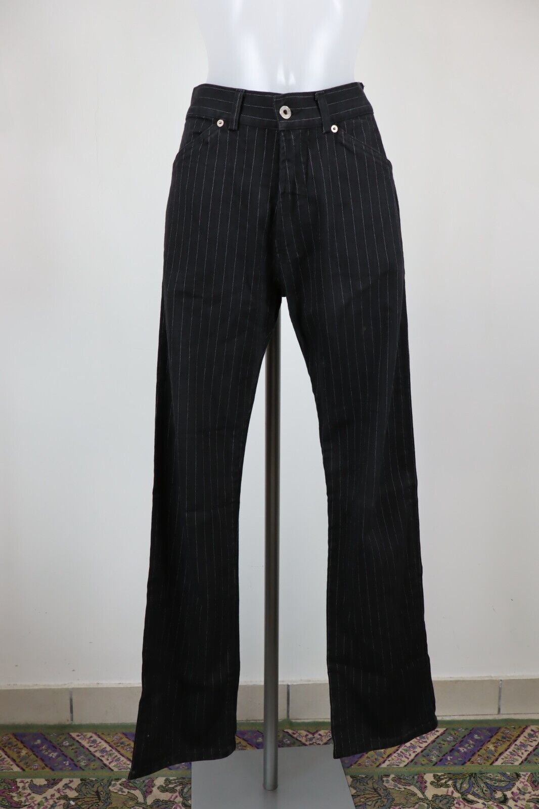 ENERGIE PANTALONE CASUAL DONNA TG 30 WOMAN VINTAGE PANTS COTONE
