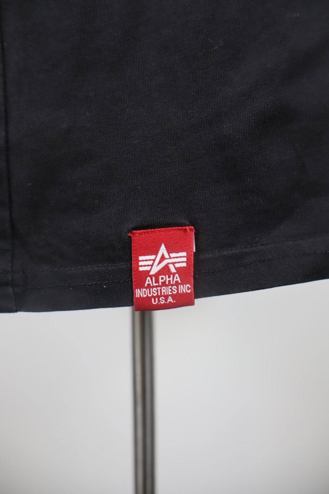 ALPHA INDUSTRIES NASA MAGLIA UOMO TG. XL MAN T-SHIRT CASUAL VINTAGE COTONE LOGO