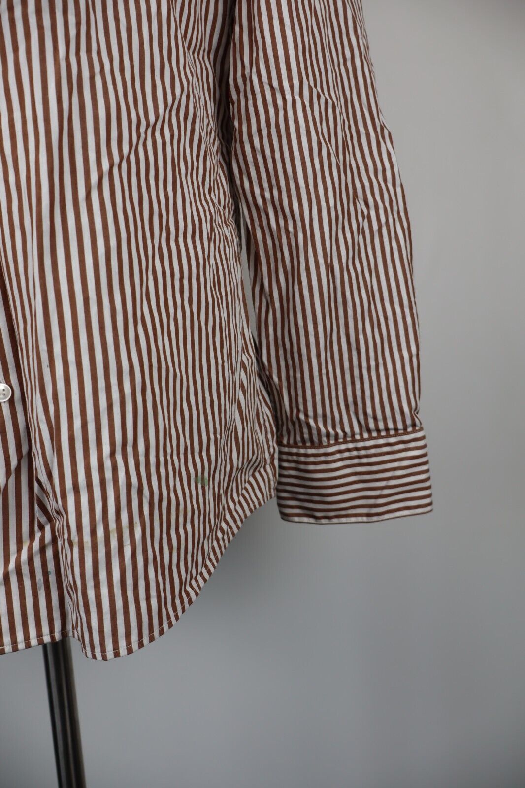 HUGO BOSS CAMICIA UOMO TG  L SLIM FIT 42 16 1/2 MAN SHIRT CASUAL VINTAGE COTONE