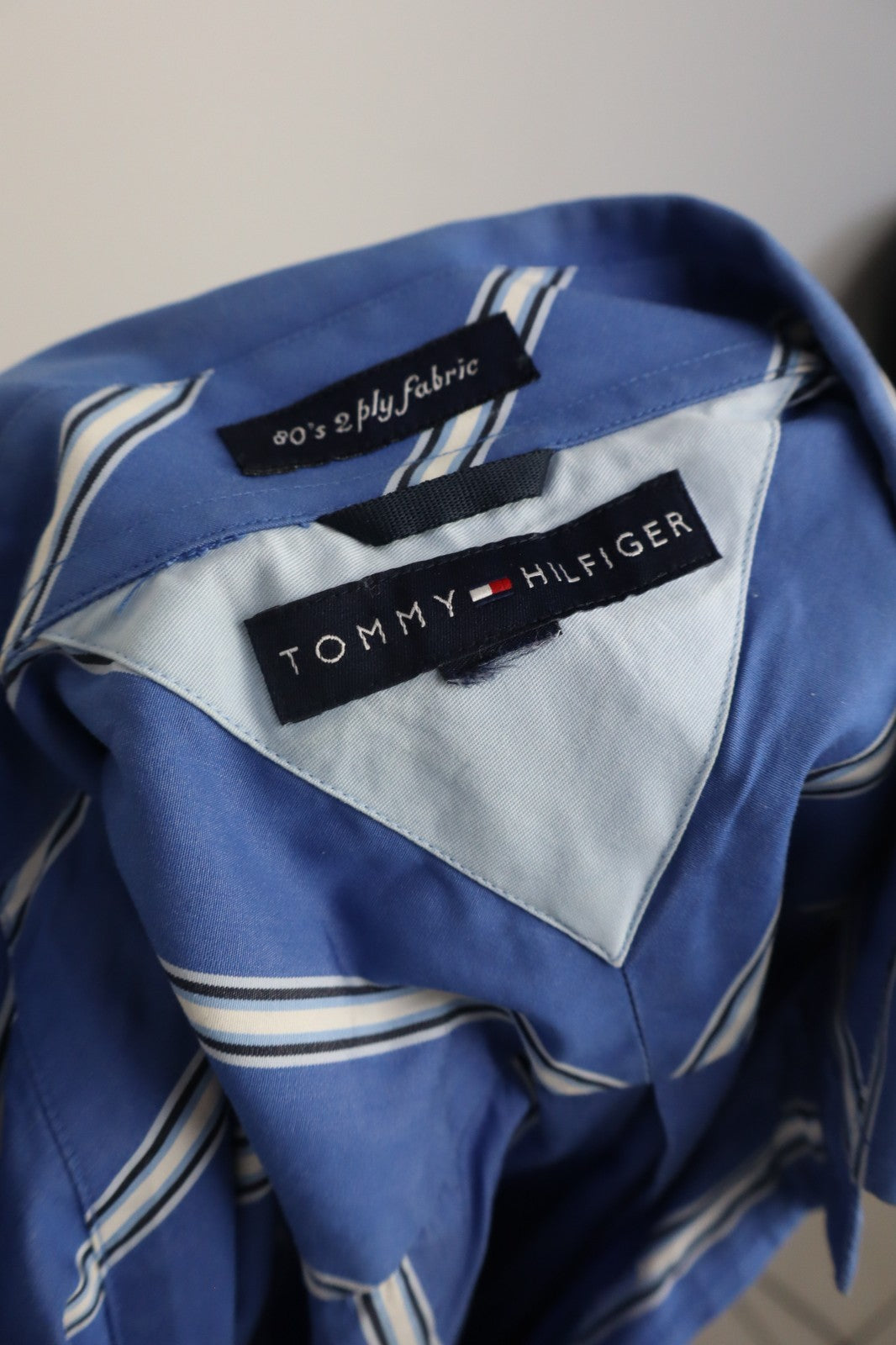 TOMMY HILFIGER CAMICIA SHIRT UOMO Tg XXL MAN VINTAGE CASUAL COTONE