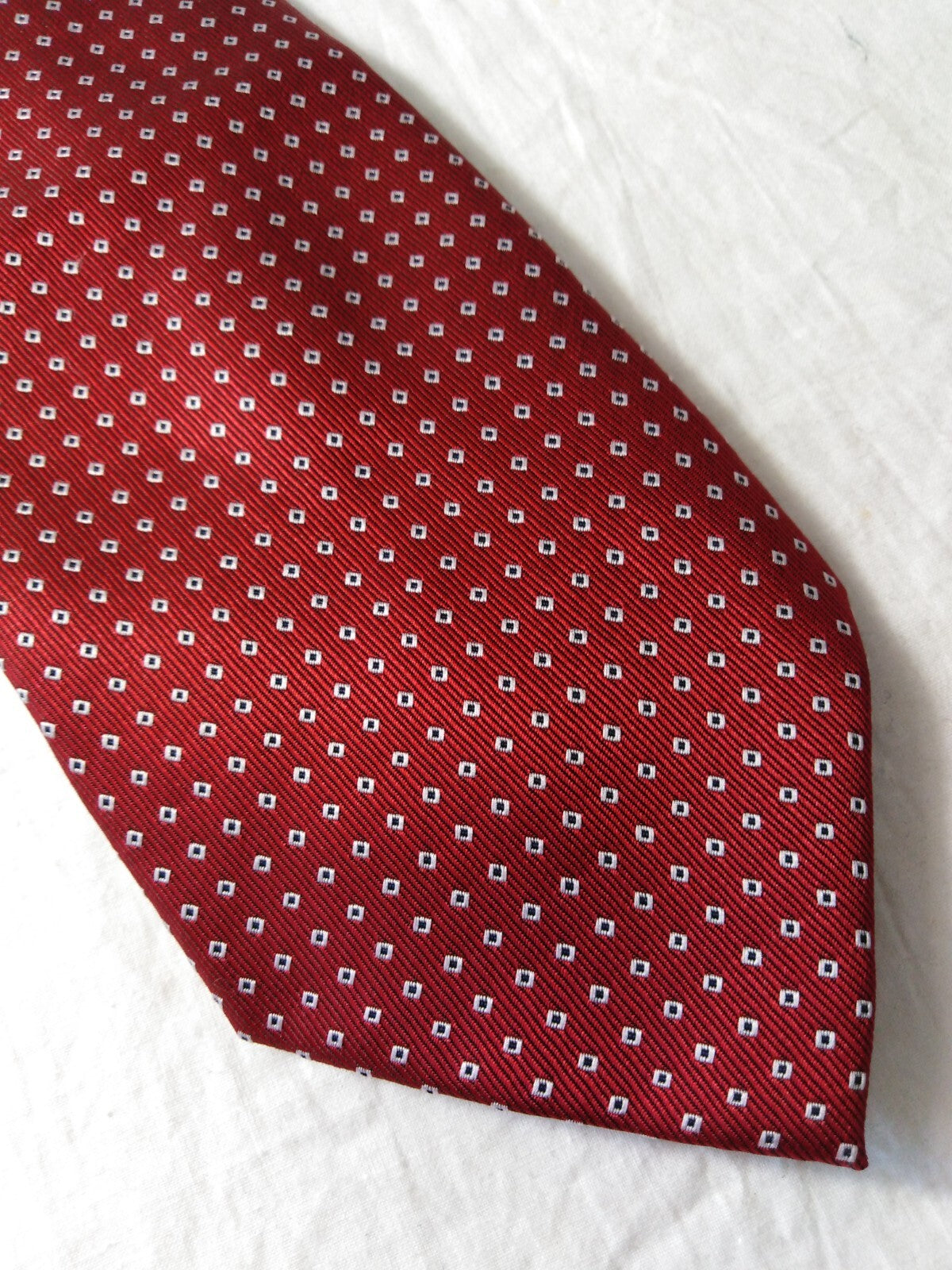 CAMICIAIO RUBEN 100% SILK TIE SETA CRAVATTA NECKTIE MADE IN ITALY SELF TIPPED
